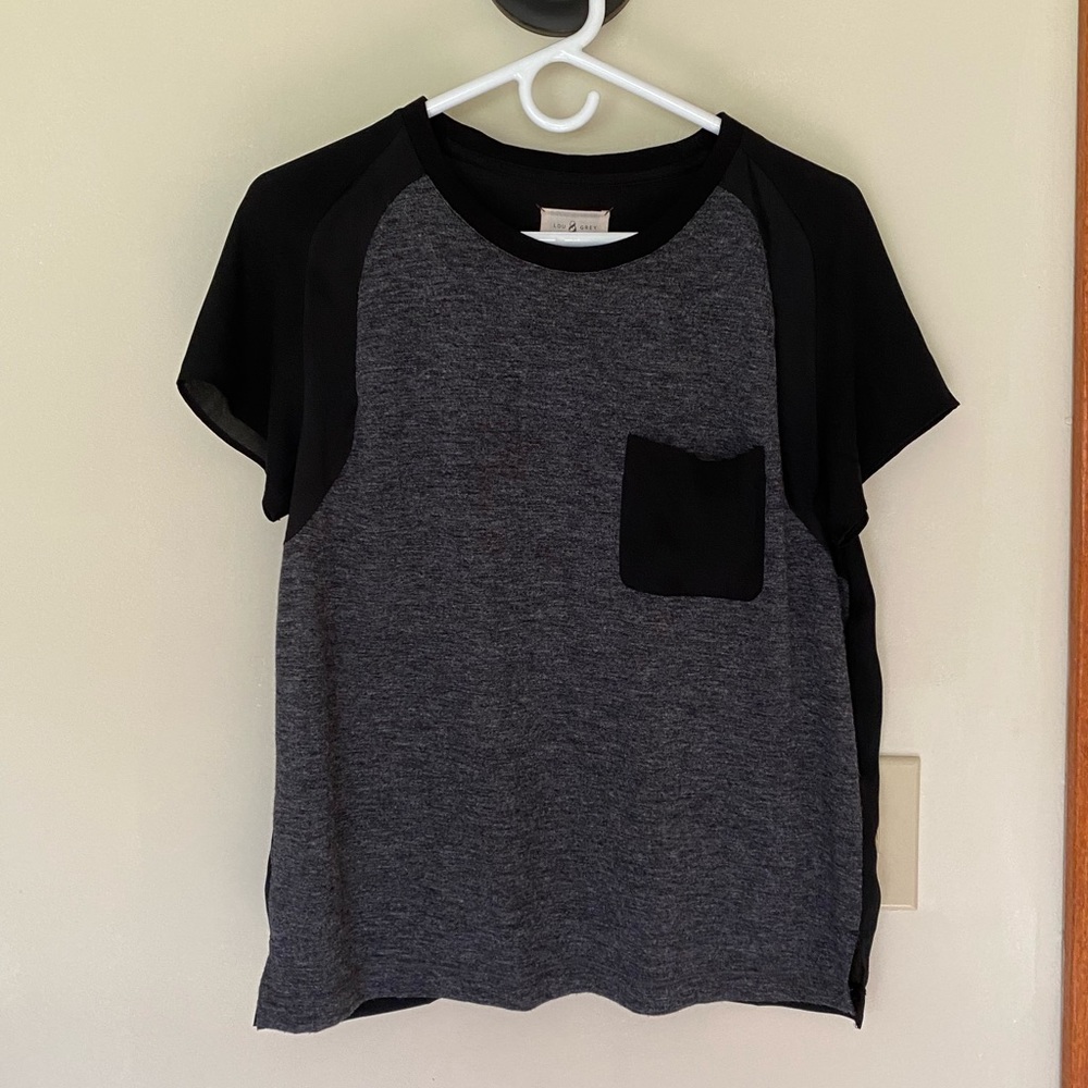 Lou & Grey mixed media tee